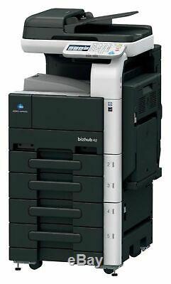 Konica Minolta Bizhub 36 S / W Kopierer Drucker Fax Farbscanner Mit Toner