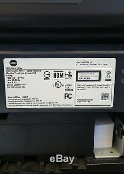 Konica Minolta Bizhub 4750 B & W Multifonction Laser Printer Scanner (count 98k)