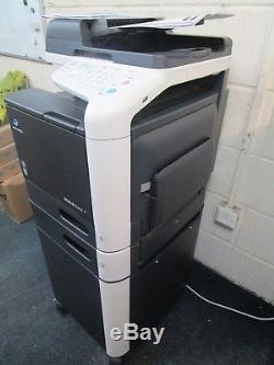 Konica Minolta Bizhub C3110 A4 Couleur Photocopieur / Imprimante Et Cabinet