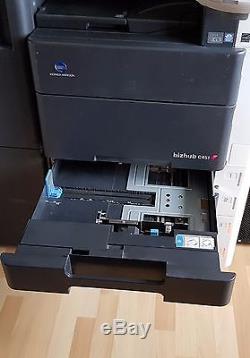 Konica Minolta Bizhub C451 Copieur Imprimante Scanner + Finisseur Low Print Count
