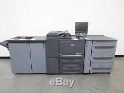 Konica Minolta Bizhub Press 1052 Imprimante Copieur Scanner 105 Ppm 590k Mètre