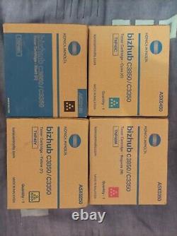 Konica Minolta Bizhub Toner Tnp48 Pour C3850/c3350 Ensemble Complet