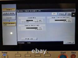 Olivetti MF254 / Konica Bizhub C258 Photocopieur Imprimante Scanner couleur